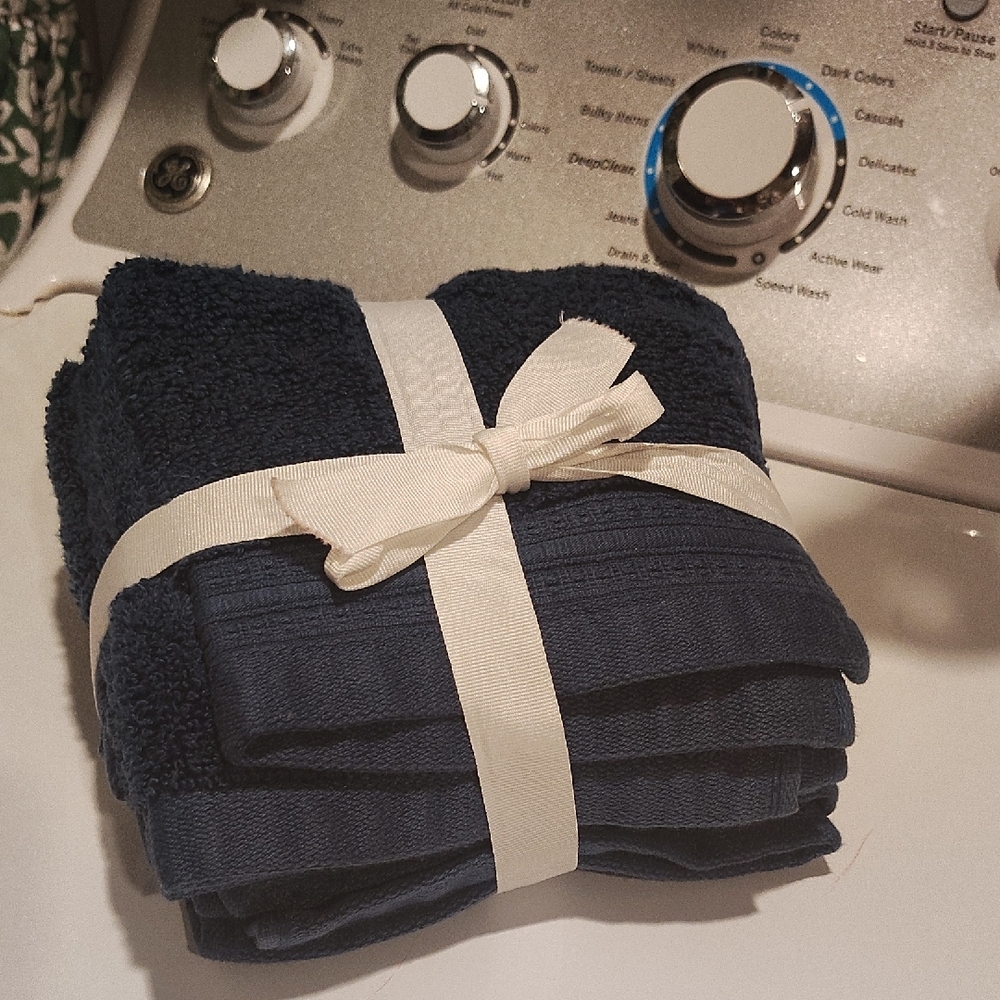 New Egyptian Cotton Washcloth Set Hotels Style
